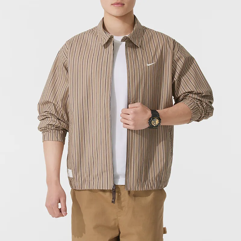Nike Jackets Men Khaki-3