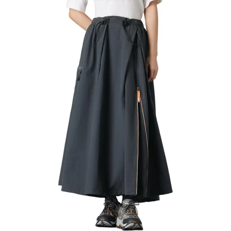 THE NORTH FACE UE Series Casual Long Skirt Women's Ink Carbon Gray-2