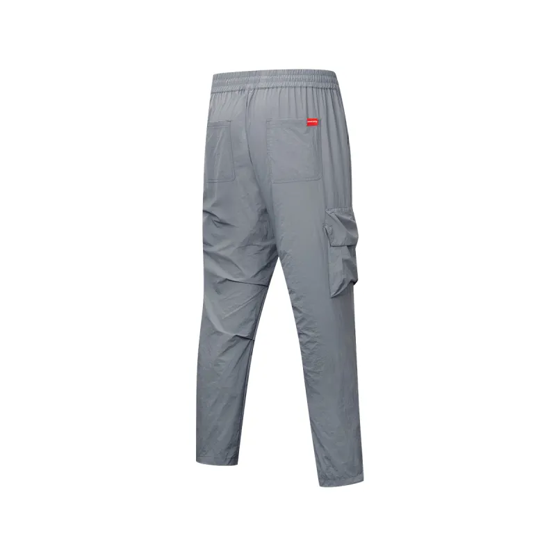 Saucony Cargo Pants Unisex Blue Gray-1