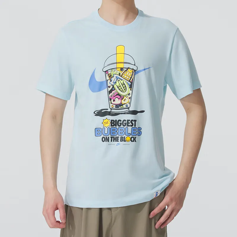 Nike SS25 T Shirt Men's Light Blue-2