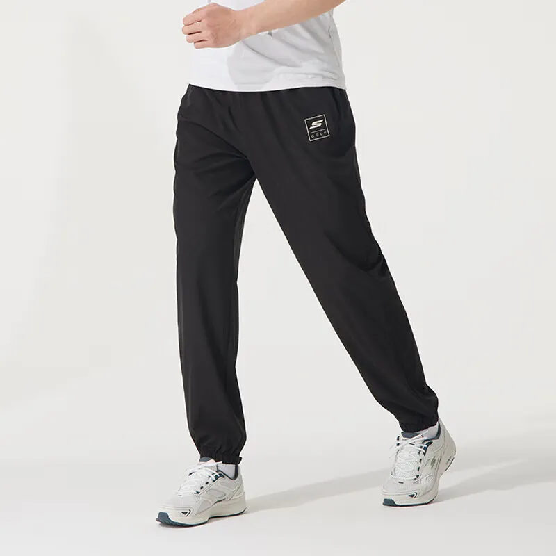 Skechers SS25 Knitted Sweatpants Men's Meteorite Black-5