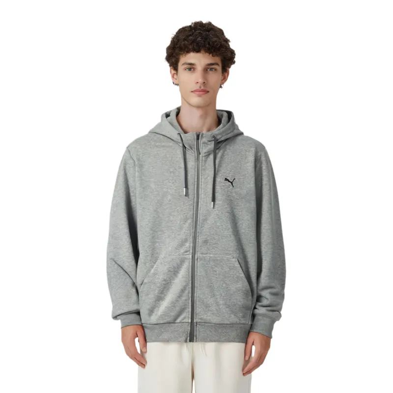 PUMA Jackets Men Gray-2