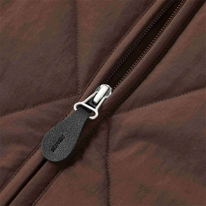 PUMA RETRO REVERIE PADDED BOMBER Jackets Coats Unisex Coffee Brown-5