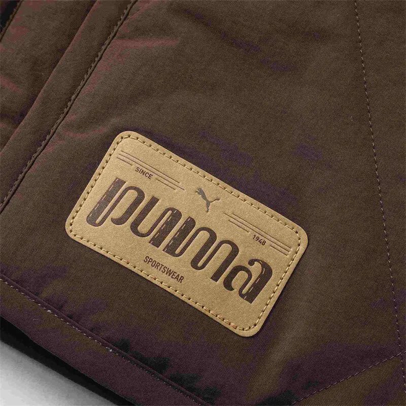 PUMA RETRO REVERIE PADDED BOMBER Jackets Coats Unisex Coffee Brown-4