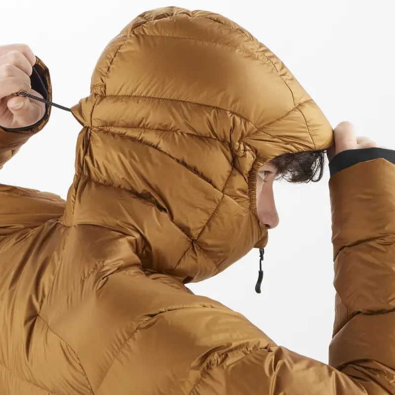 SALOMON ELIXIR ULTRA Jacket Men's Gold-4