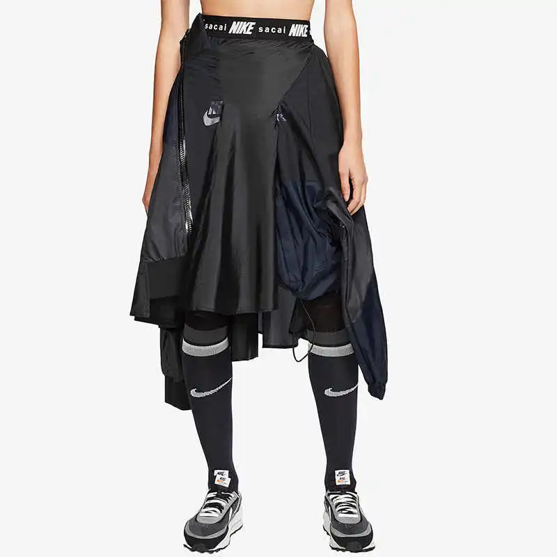 Nike NikeLab X Sacai Women's Kleid Skirt Black-2