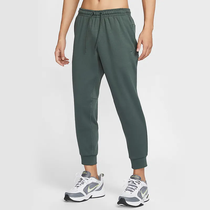 Nike Therma Knitted Sports Pants Men's Vintage Green-3