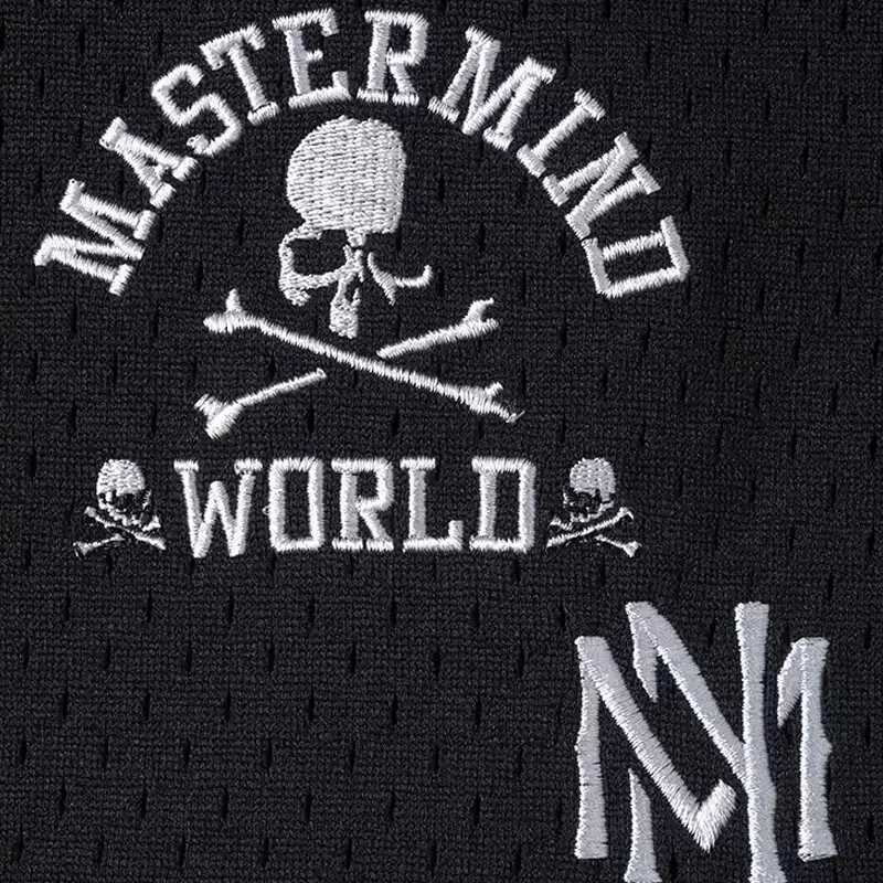 Mitchell & Ness Mastermind Joint Series Casual Shorts Unisex Black-3