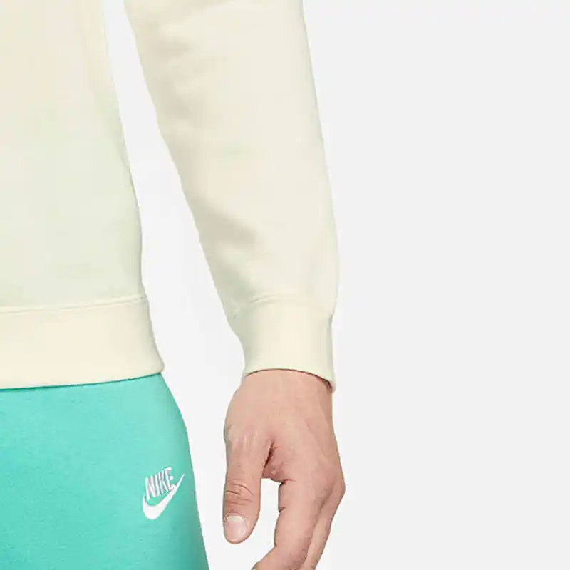 Nike Sweatshirts Men Beige Yellow-2