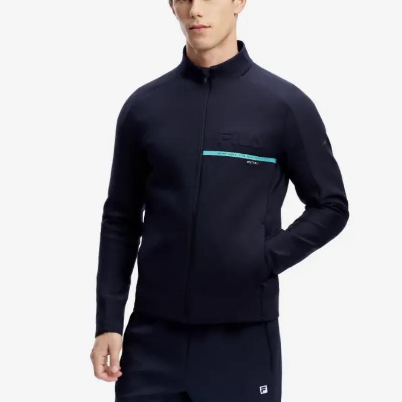 FILA Jackets Men Royal Blue-3