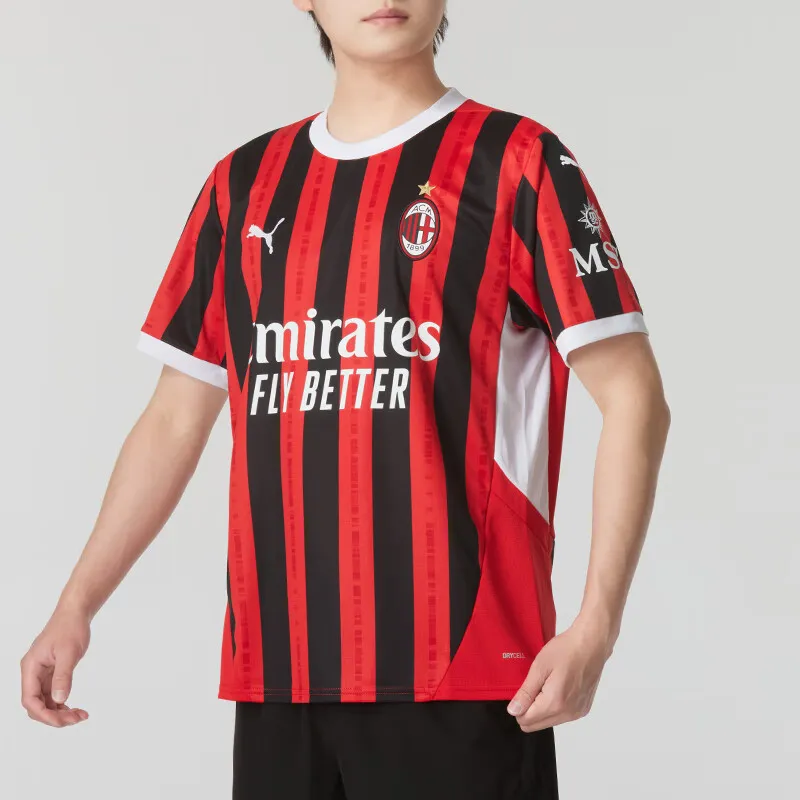 PUMA Jersey Local Réplica Ac Milan 24/25 Para Hombre-3