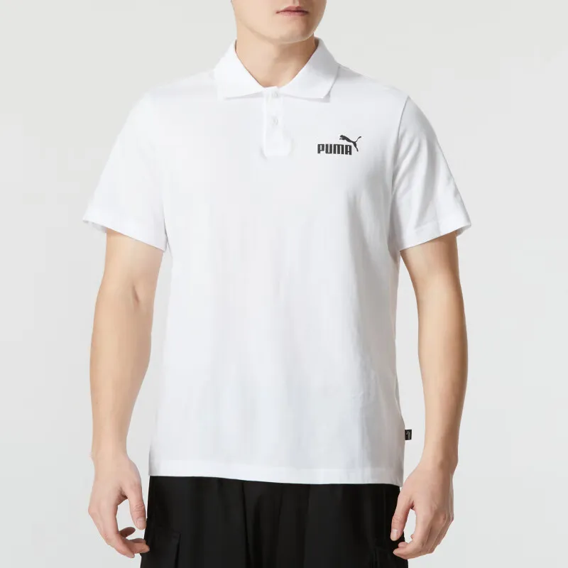 PUMA Polo Shirts Men White-1