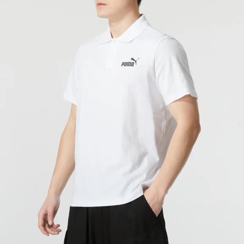 PUMA Polo Shirts Men White-2
