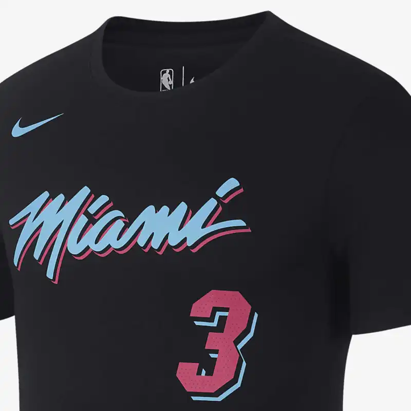 Nike Nike X NBA T Shirt Men's Black-2