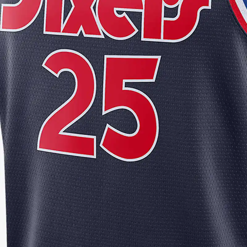 Nike Nike X NBA Basketball Jerseys Men's Blue-2