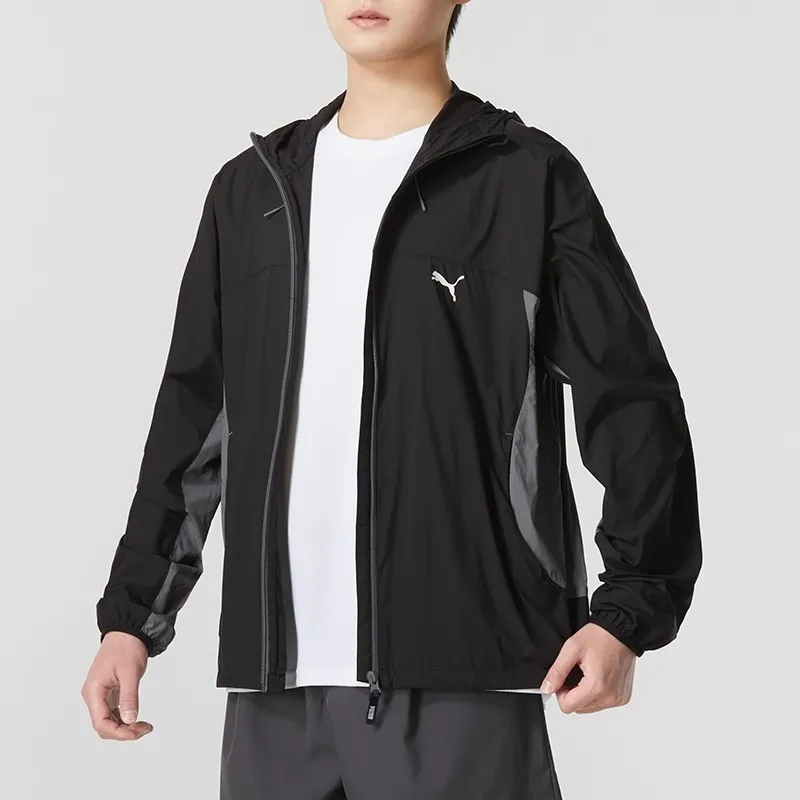 PUMA Jackets Men Black-4