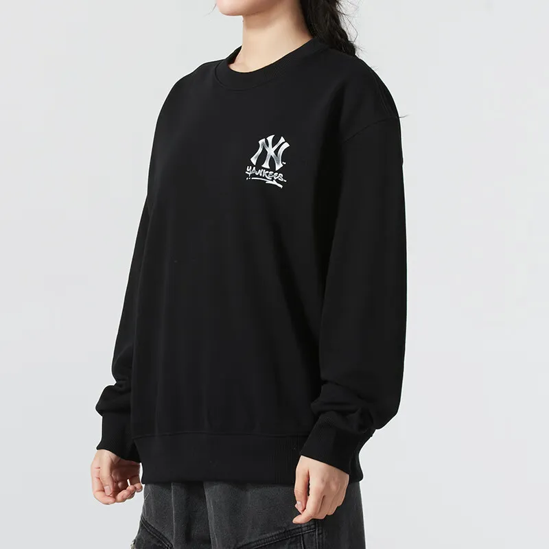 MLB New York Yankees Sweatshirt Unisex Black-4
