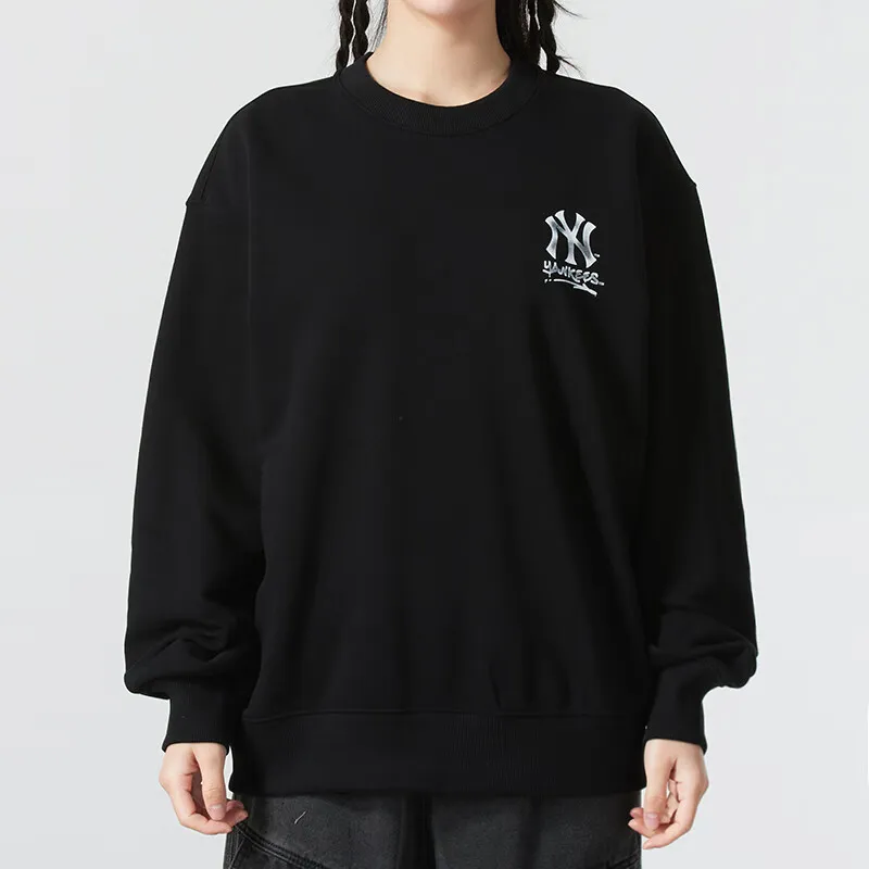MLB New York Yankees Sweatshirt Unisex Black-2