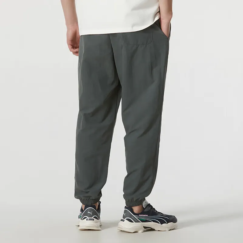 PUMA Knitted Sweatpants Men's Gray-3
