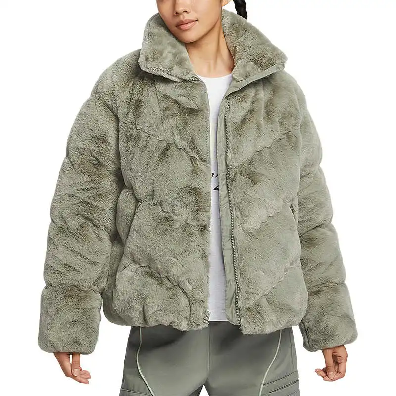Nike Puffer Jacket Women's Light Green-2