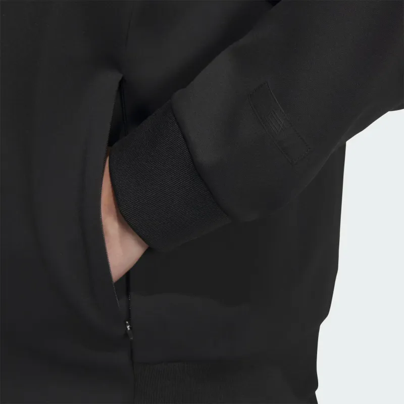 Adidas Track Jackets Coats Men's Black-4