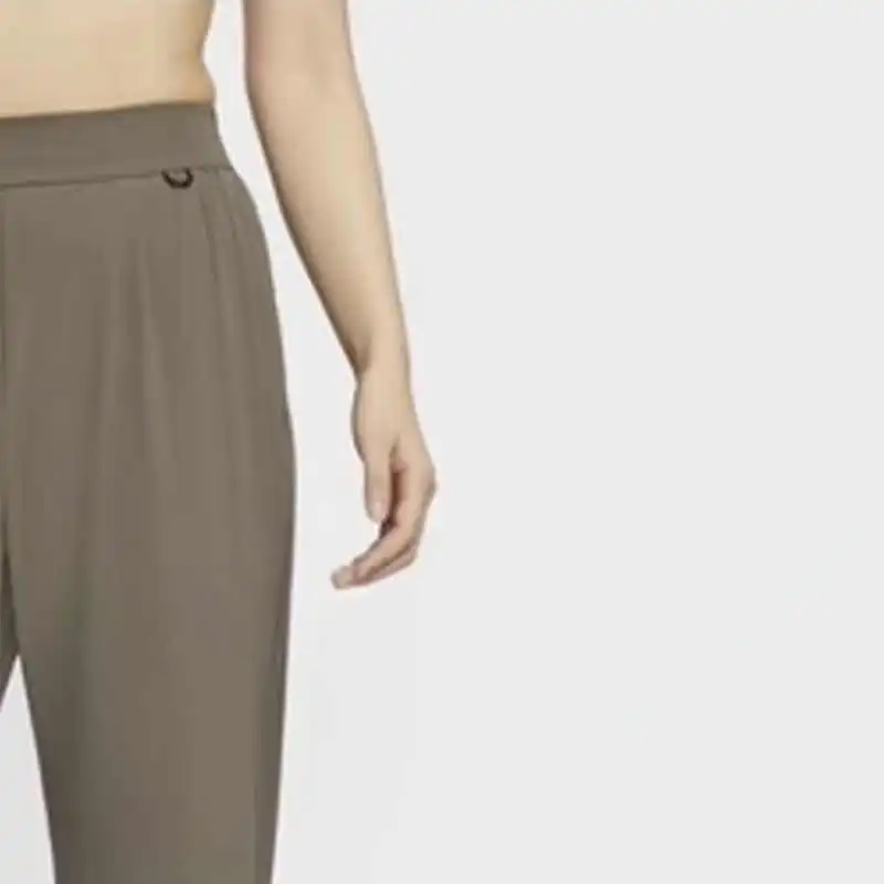 Nike Dri Fit Casual Pants Women's Ore Gray-4
