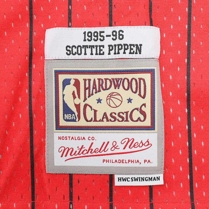 Mitchell & Ness Basketball Jerseys Men's Red-3