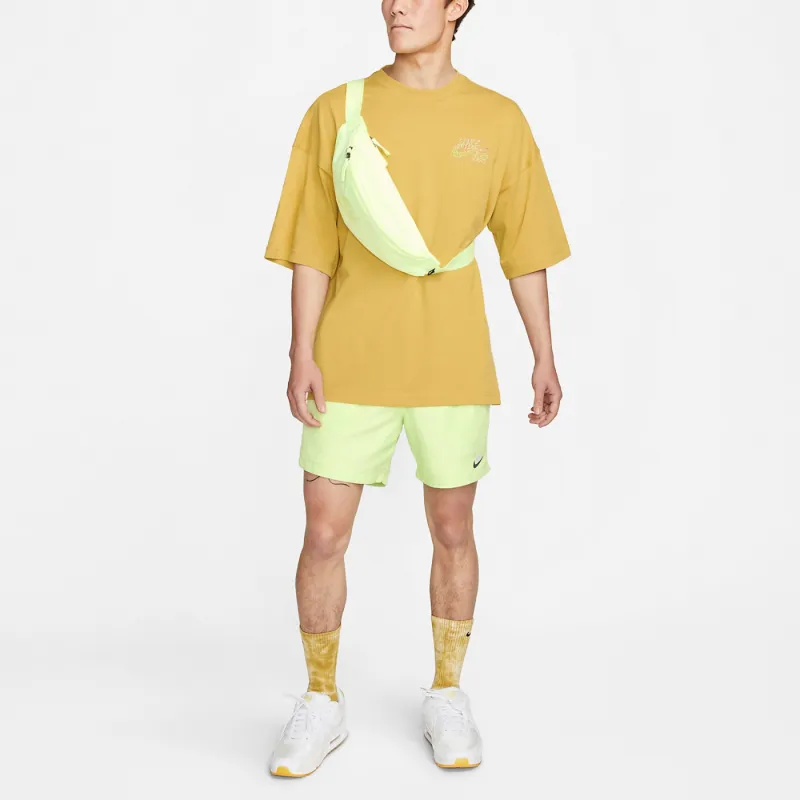 Nike Set-in Sleeve T-Shirt Men's Yellow-4