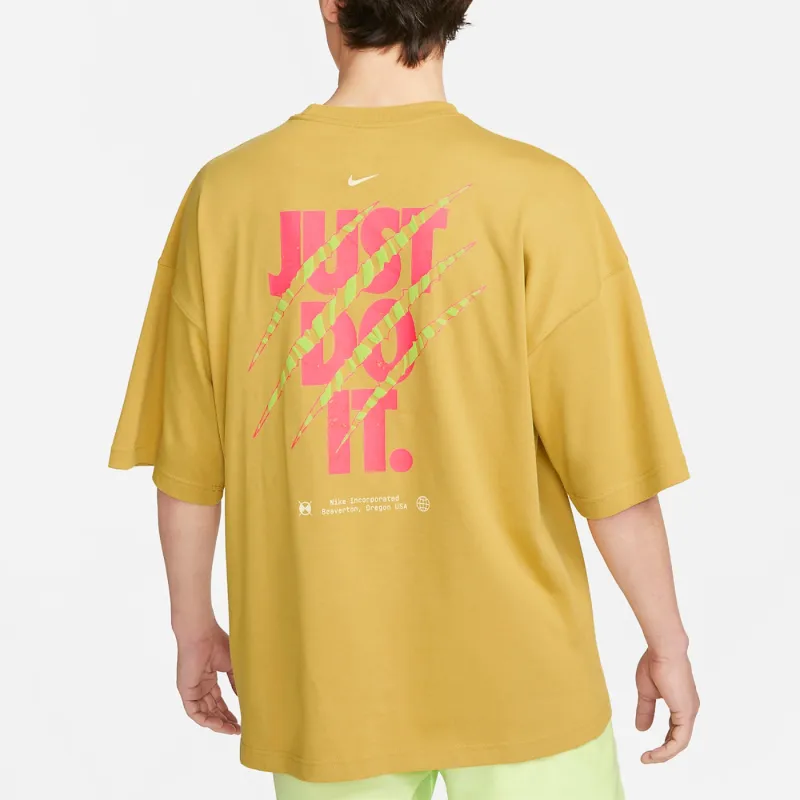 Nike Set-in Sleeve T-Shirt Men's Yellow-3