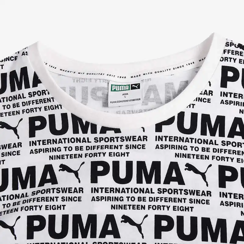 PUMA T Shirts Men White-1