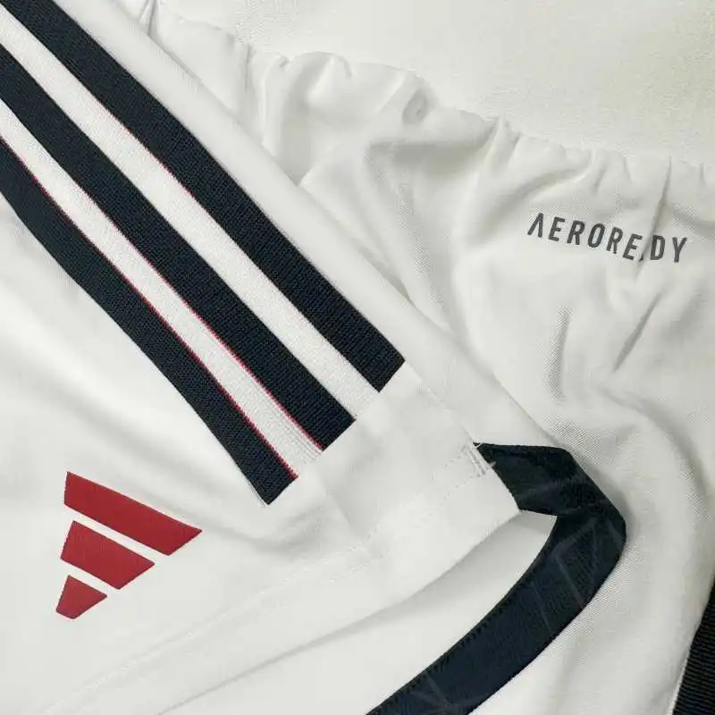 Adidas Manchester United Authentic Home Shorts Soccer Bottoms Unisex White-3