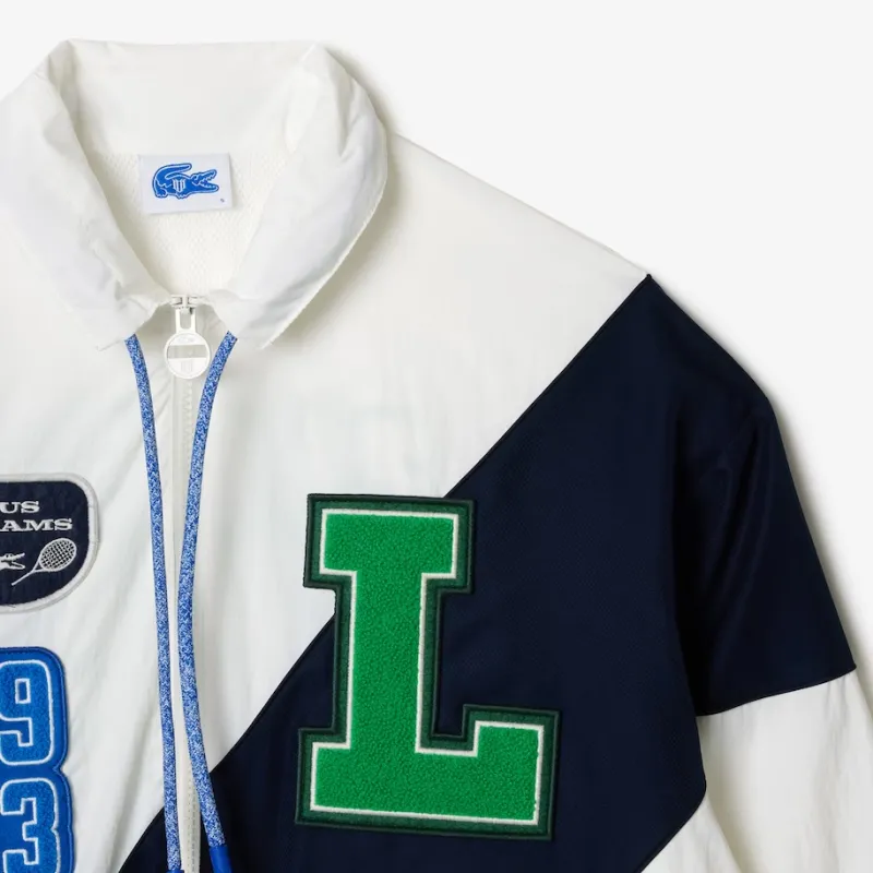 LACOSTE X EleVen By Venus Co brand Jacket Unisex White-4