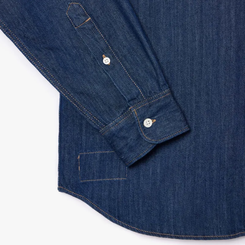 LACOSTE Shirts Men Indigo-4