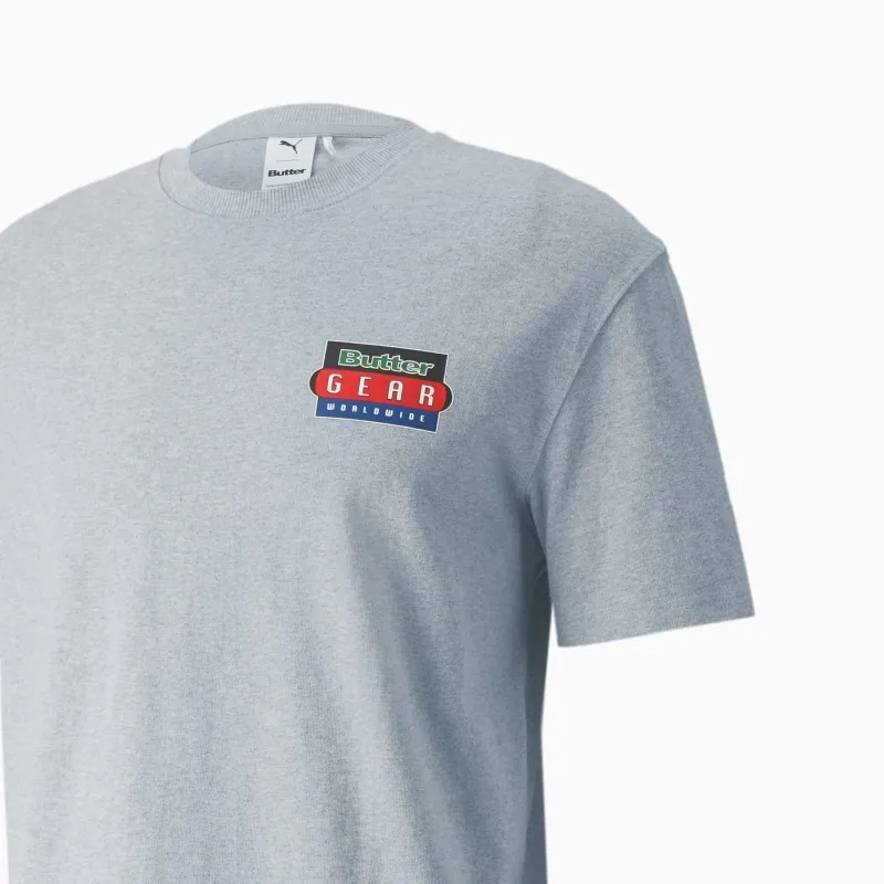 PUMA Butter Goods Co brand T Shirt Men's Gray-2