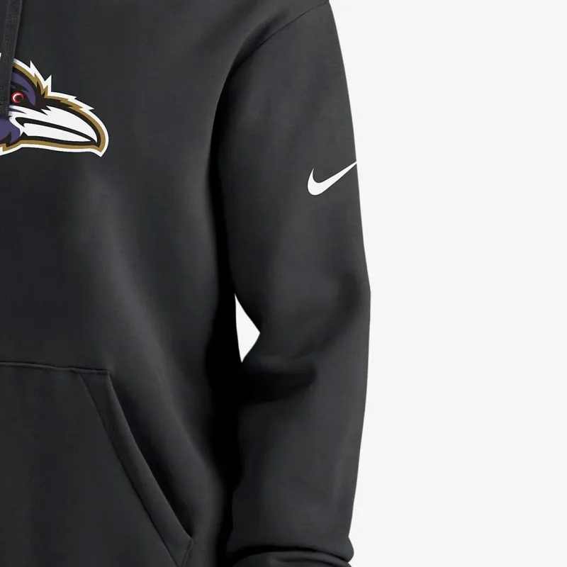 Nike Baltimore Ravens Club Women's Nike Nfl Pullover Hoodie-2