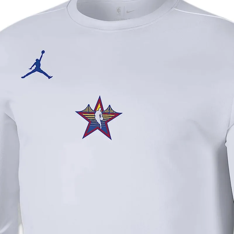 Nba 2025 All Star Game Jordan Legend Performance Long Sleeve T shirt-2