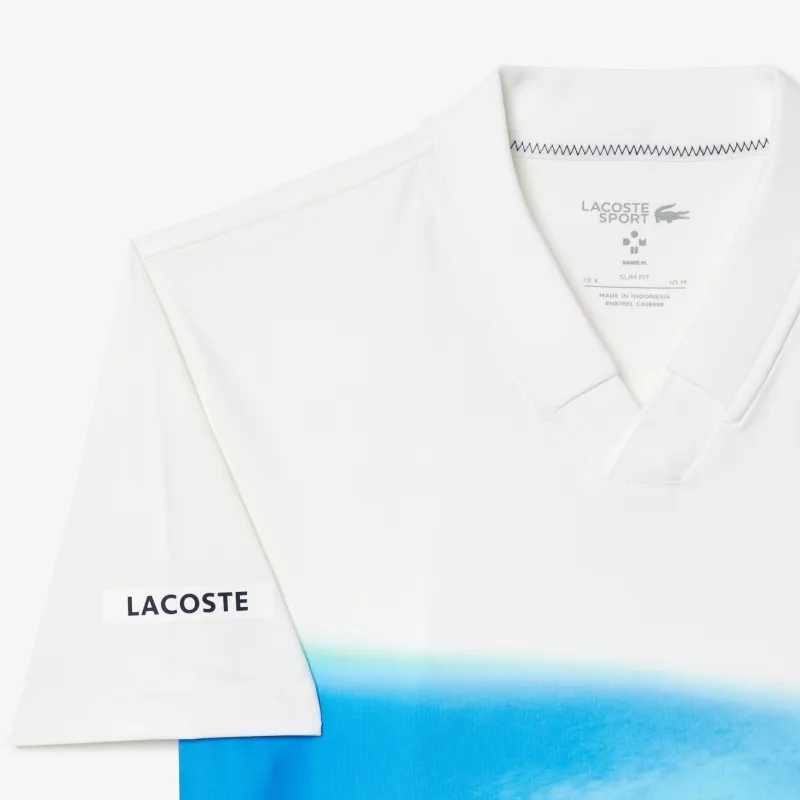 LACOSTE Polo Shirts Men White-4