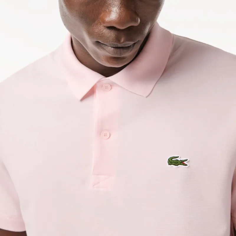 LACOSTE Polo Shirt Men's Light Pink-3