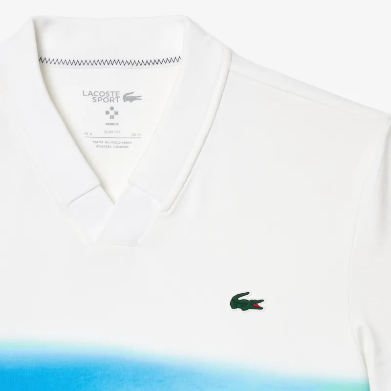 LACOSTE Polo Shirts Men White-3