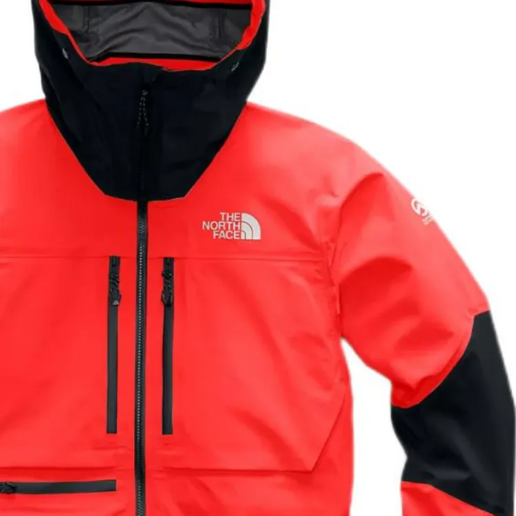 THE NORTH FACE SUMMIT Waterproof And Windproof To Keep Warm Windbreaker Jacket Men's Red-2