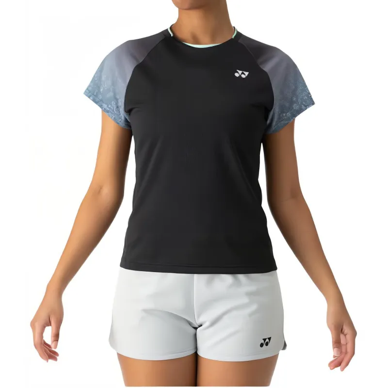 YONEX T Shirts Men Black-1