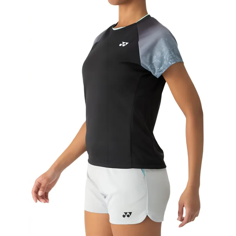 YONEX T Shirts Men Black-2