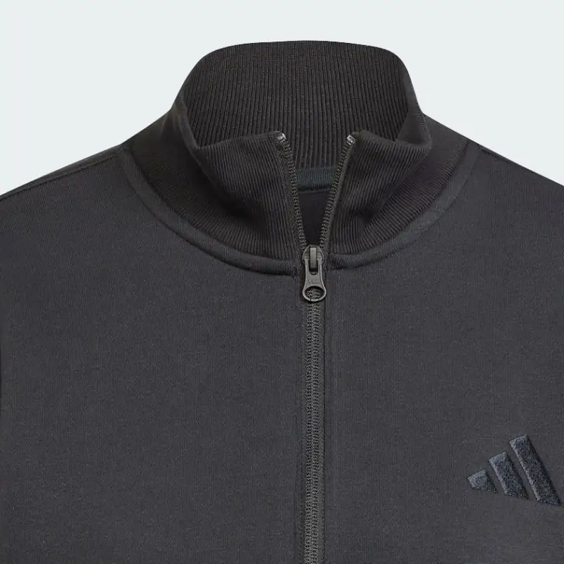 Adidas Free Shipping With AdiClub All Szn Fleece Loose Quarter Zip Sweatshirt-4