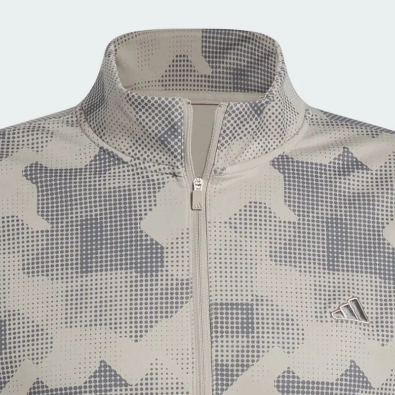 Adidas Free Shipping With AdiClub Go To Printed Quarter Zip Pullover-4