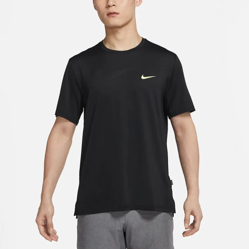Nike T Shirts Men Black-3