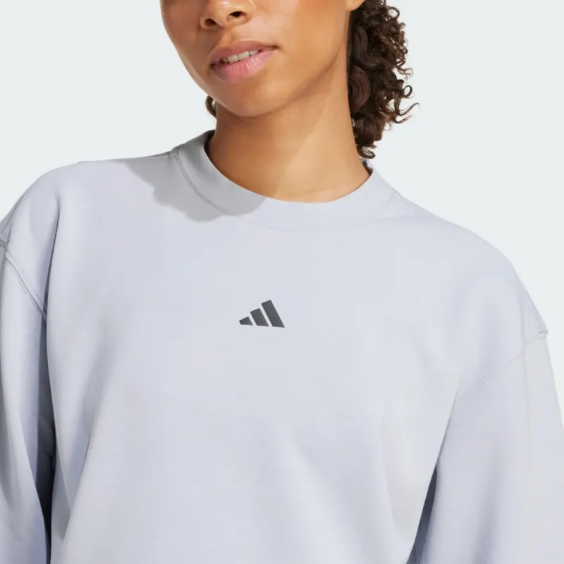 Adidas Free Shipping With AdiClub Designed for Training Warm Up Crewneck Sweatshirt-4