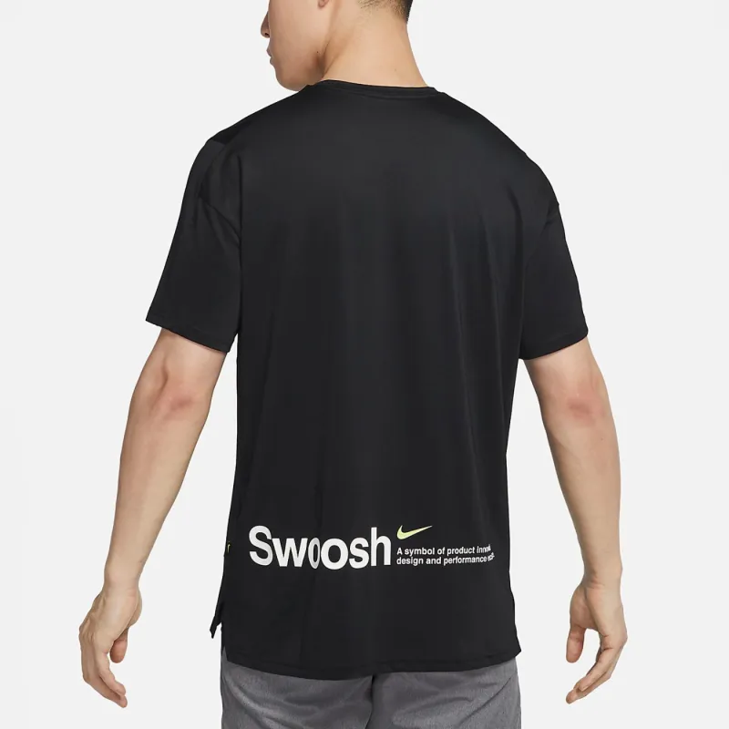 Nike T Shirts Men Black-4