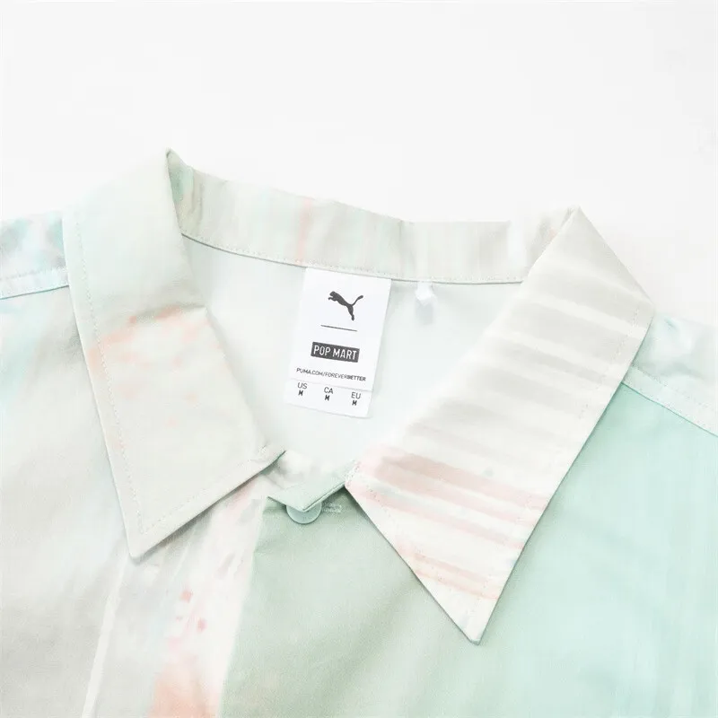 PUMA x PAOPAOMATE LIANMINGKUAN Shirt Unisex White Full Print-4
