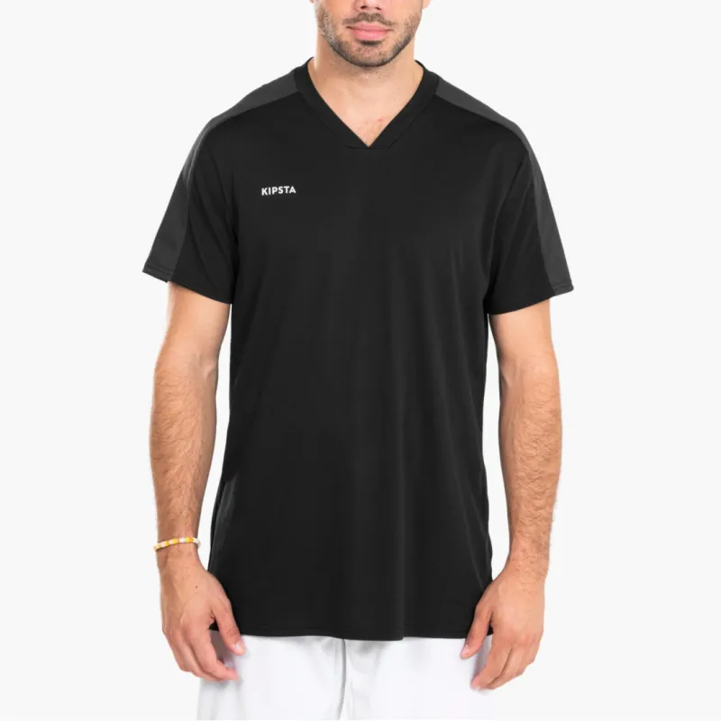 DECATHLON Soccer Jersey Unisex Smoky Black/Graphite Gray-2