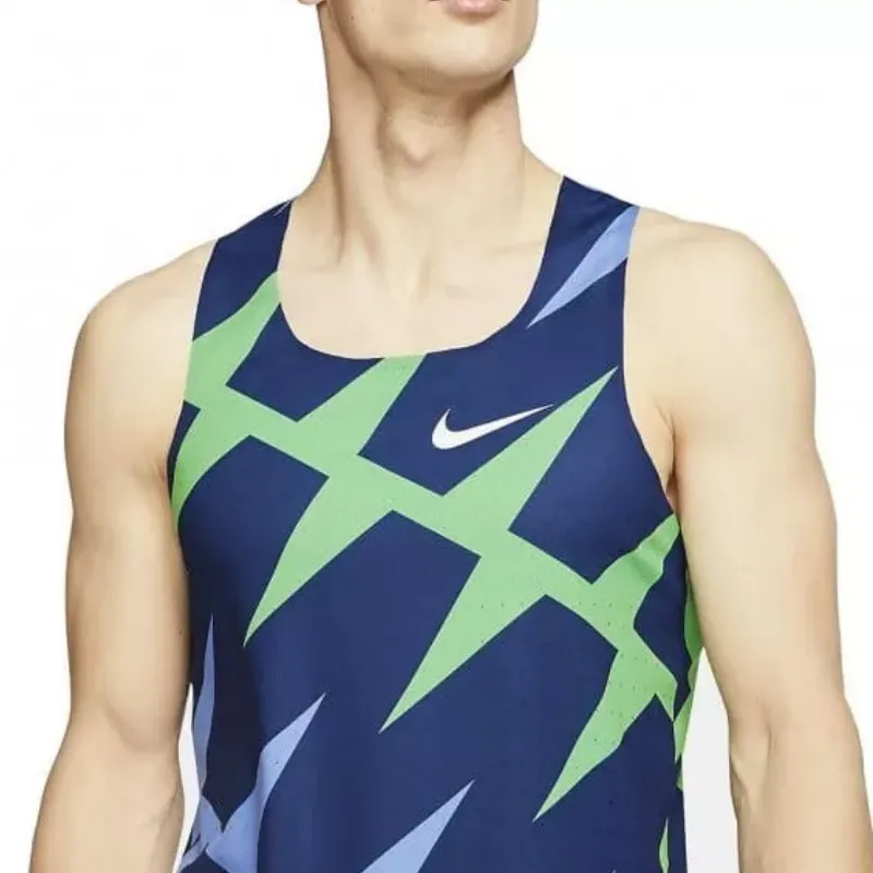 Nike Tank Tops Men Blue-3